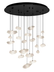 CHRYSTAL Chandelier - Round Short