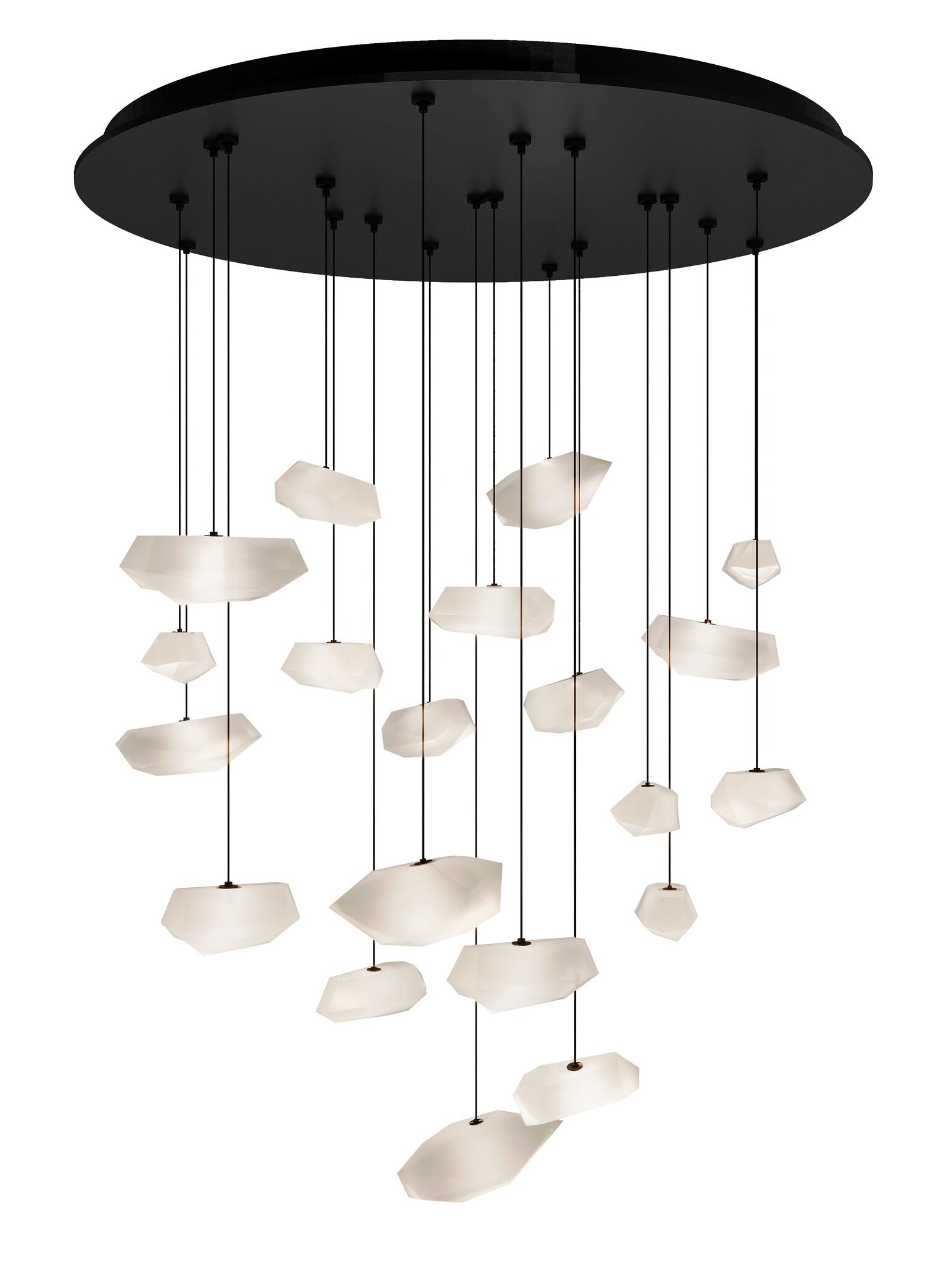 CHRYSTAL Chandelier - Round Short