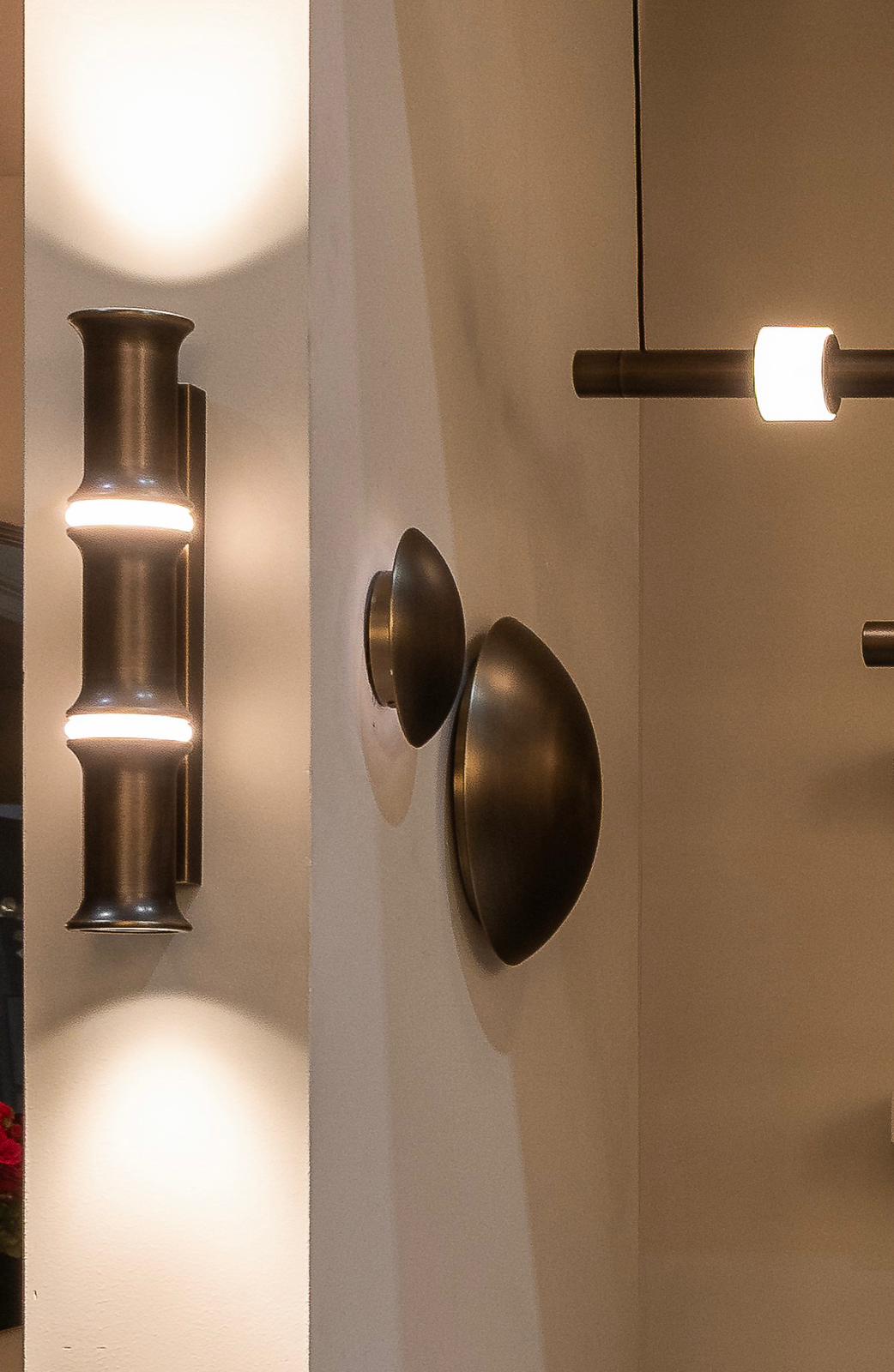 BAMBOO Wall Light - Two Rings