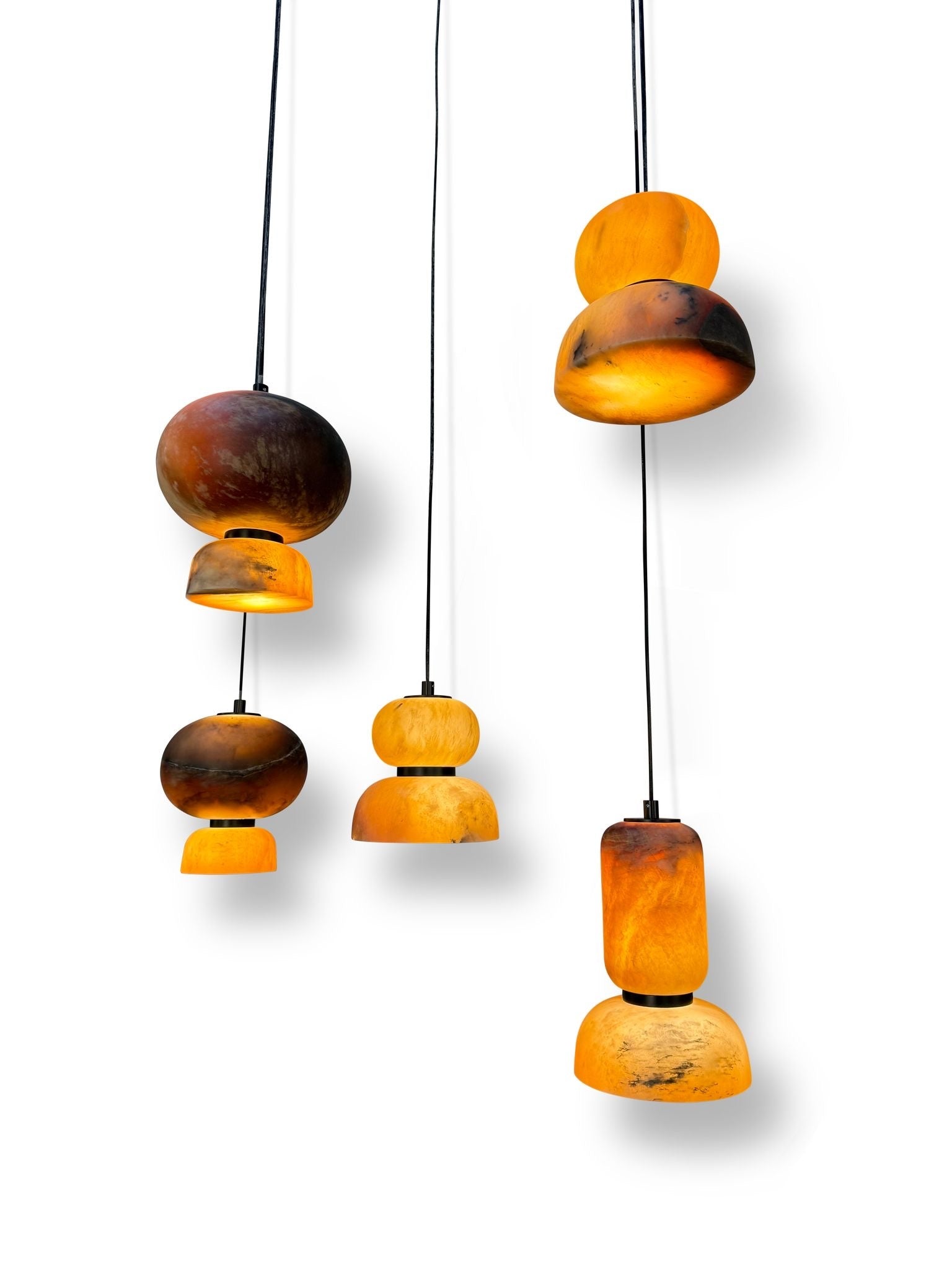 BELLE C Pendant Lava Stone