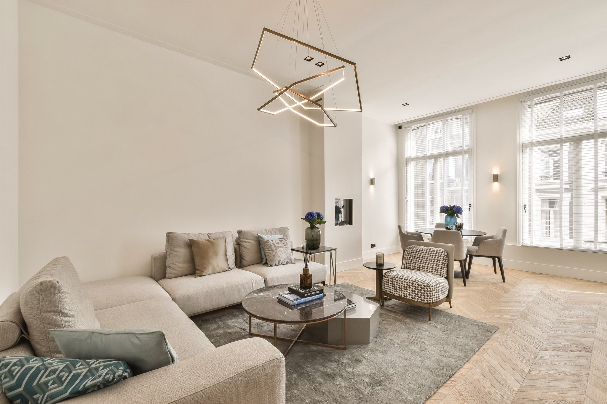 HALO HEXAGON Ceiling Light
