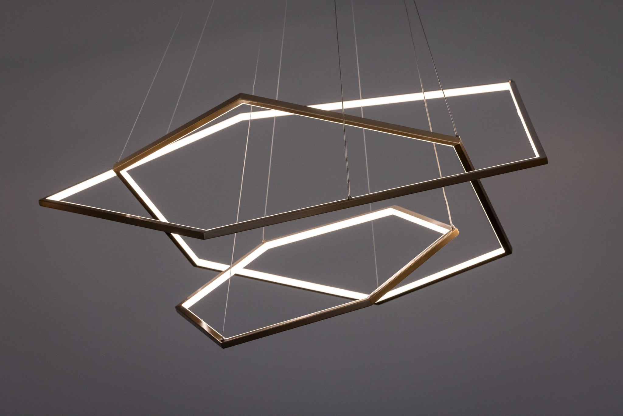 HALO HEXAGON Ceiling Light
