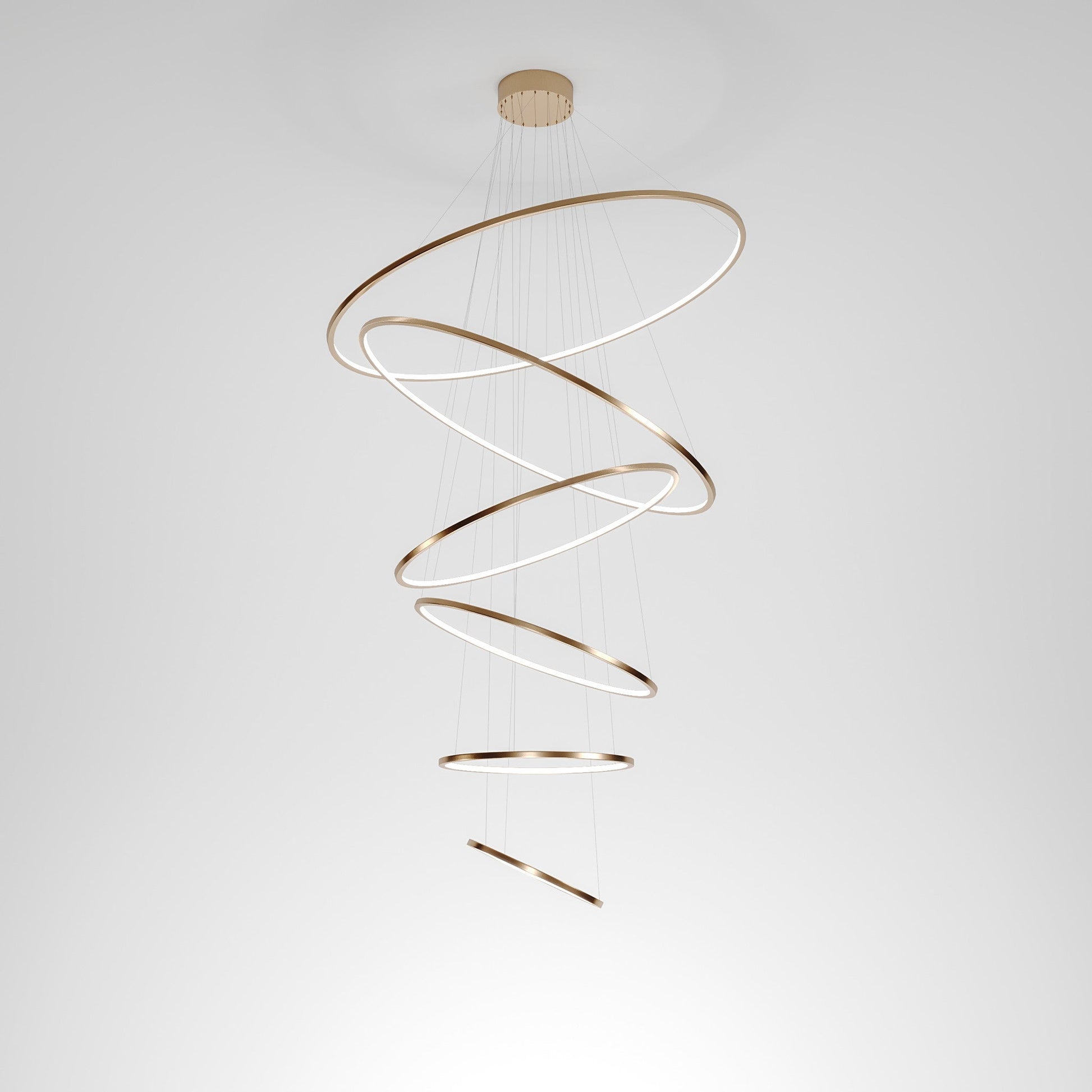 HALO RING SIX Ceiling Light