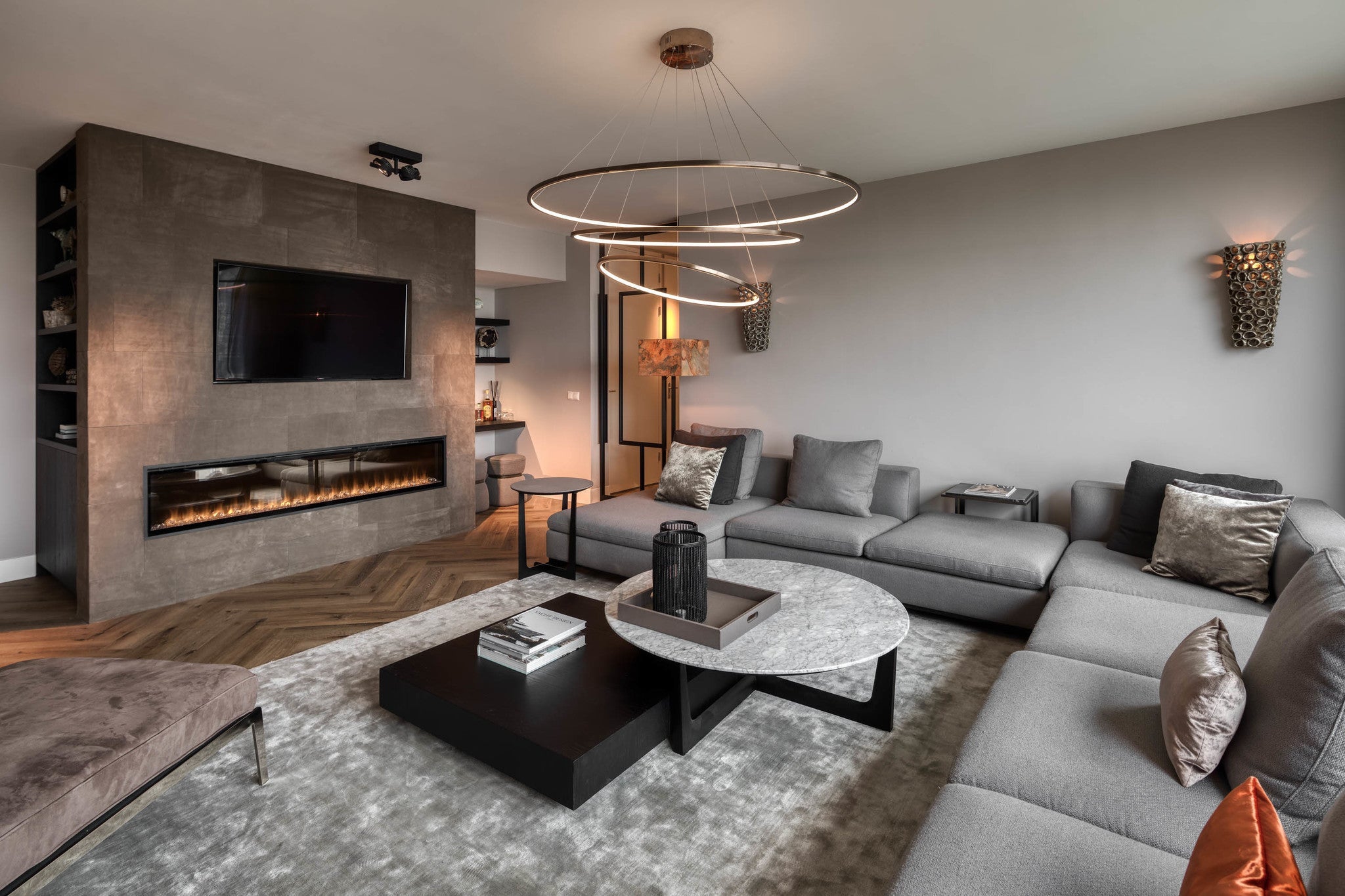 HALO RING THREE Ceiling Light